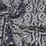 پارچه جین طرح دار 160