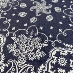 پارچه جین طرح دار 160
