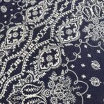 پارچه جین طرح دار 160