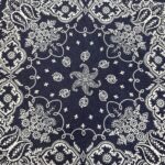 پارچه جین طرح دار 160
