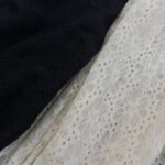 پارچه دانتل مدل گل گلی 108
