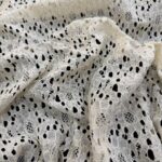 پارچه دانتل مدل قیطون گل ریز 118