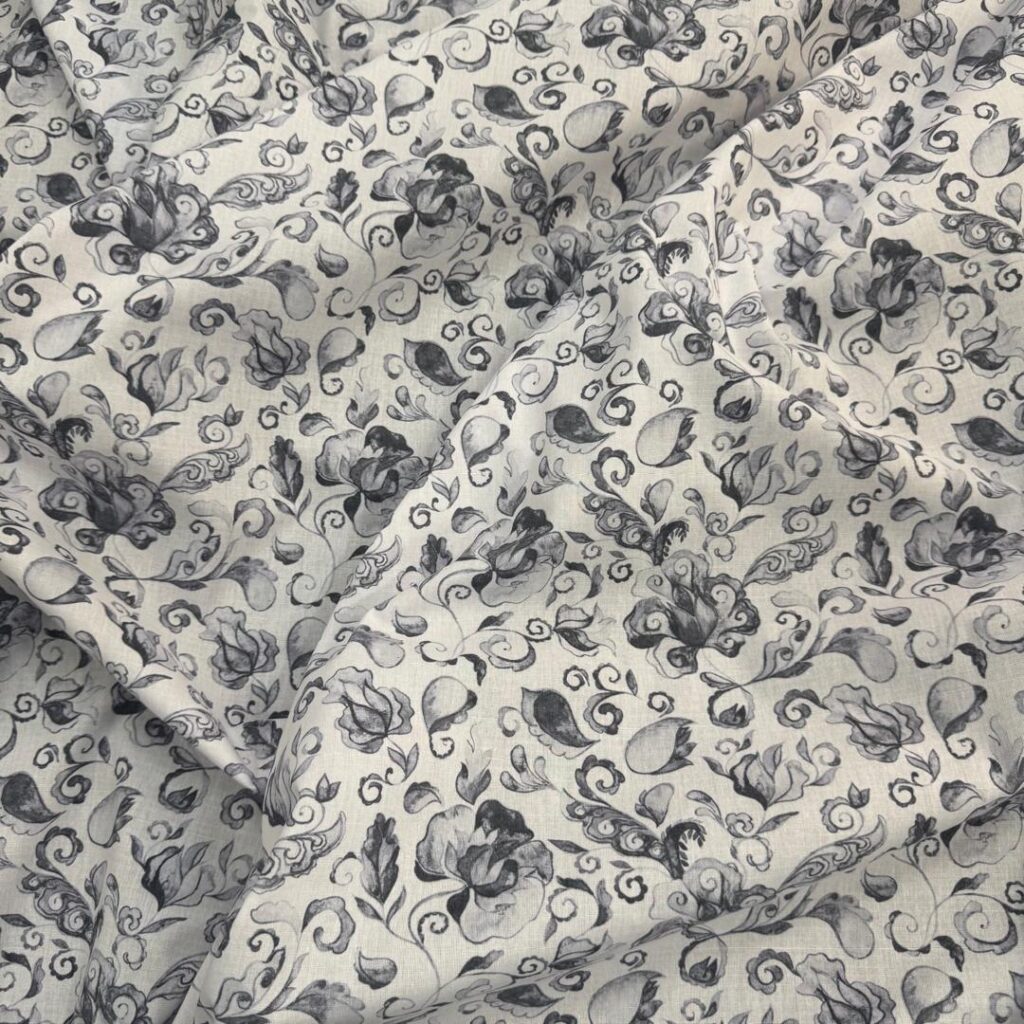 پارچه لینن نخی چاپی 1124
